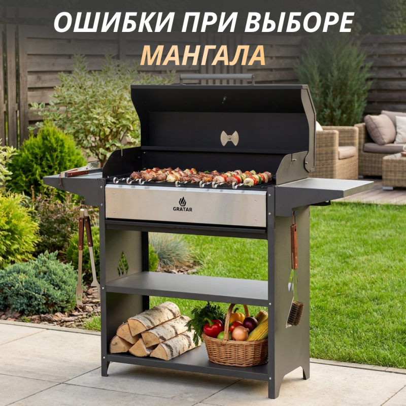 Ошибки при выборе мангала: как не пожалеть о покупке