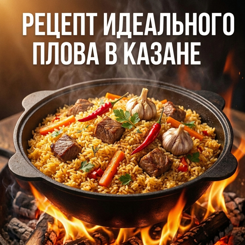 Плов в казане: советы и ошибки