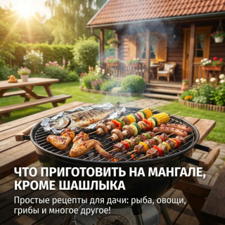 Что приготовить на мангале кроме шашлыка: простые рецепты для дачи