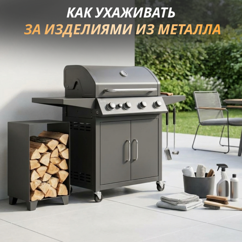 Как ухаживать за изделиями из металла