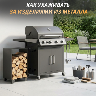 Как ухаживать за изделиями из металла