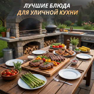 Лучшие блюда для уличной кухни