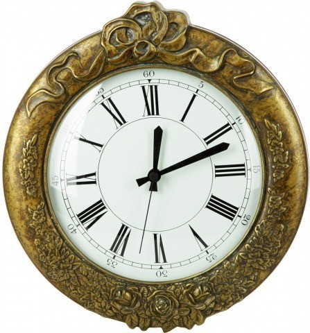 Интерьерные настенные часы в гостиную классические, оригинальные 131187