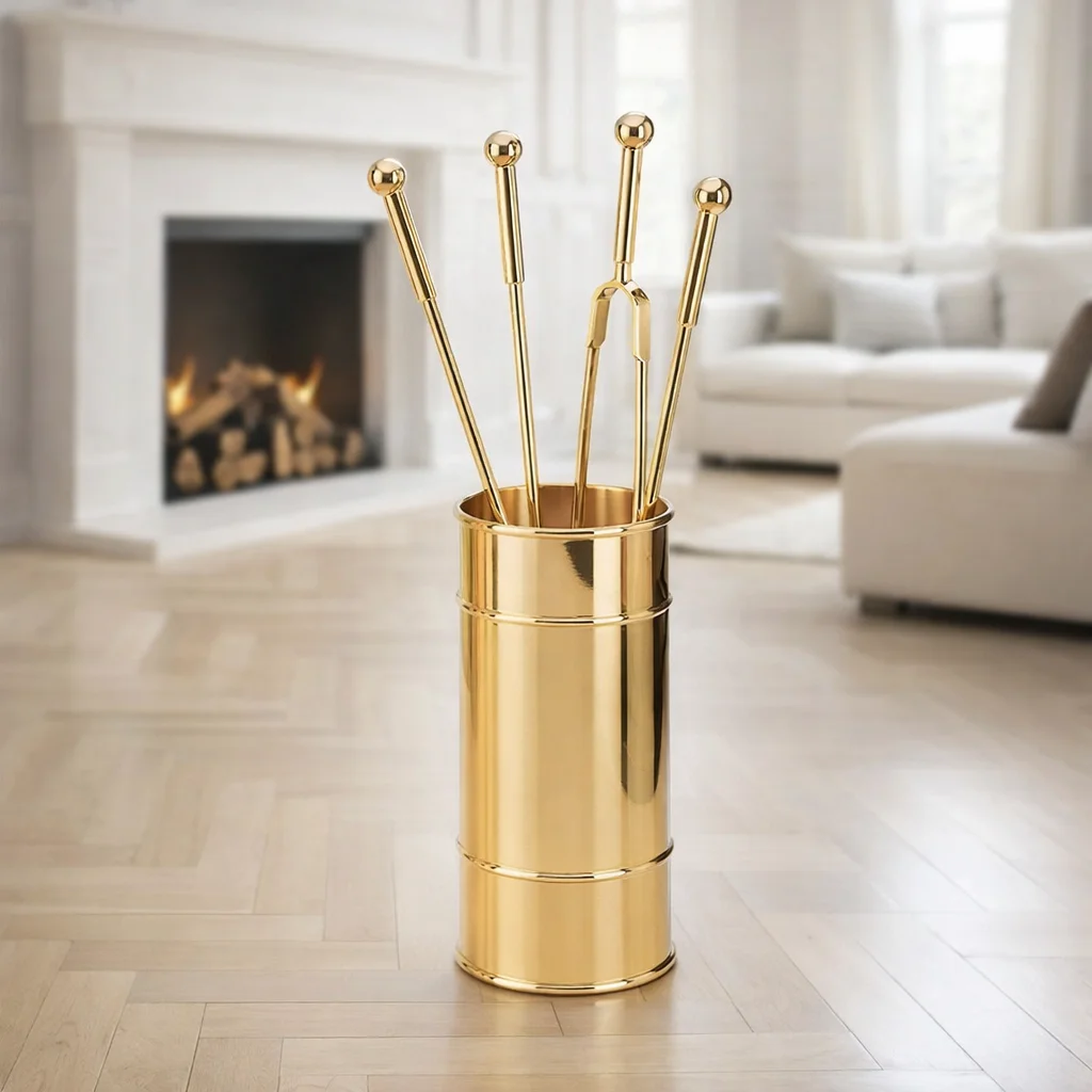 Аксессуары для камина, каминный набор 4 предмета 10.062