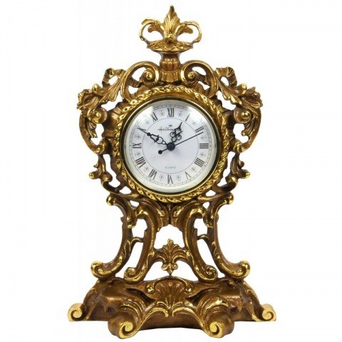 Классические часы для дома, античная бронза  "Ажурные" 2022