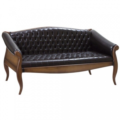 Мягкий диван для гостиной классический Марсель Гранд Орех Шоколад 12