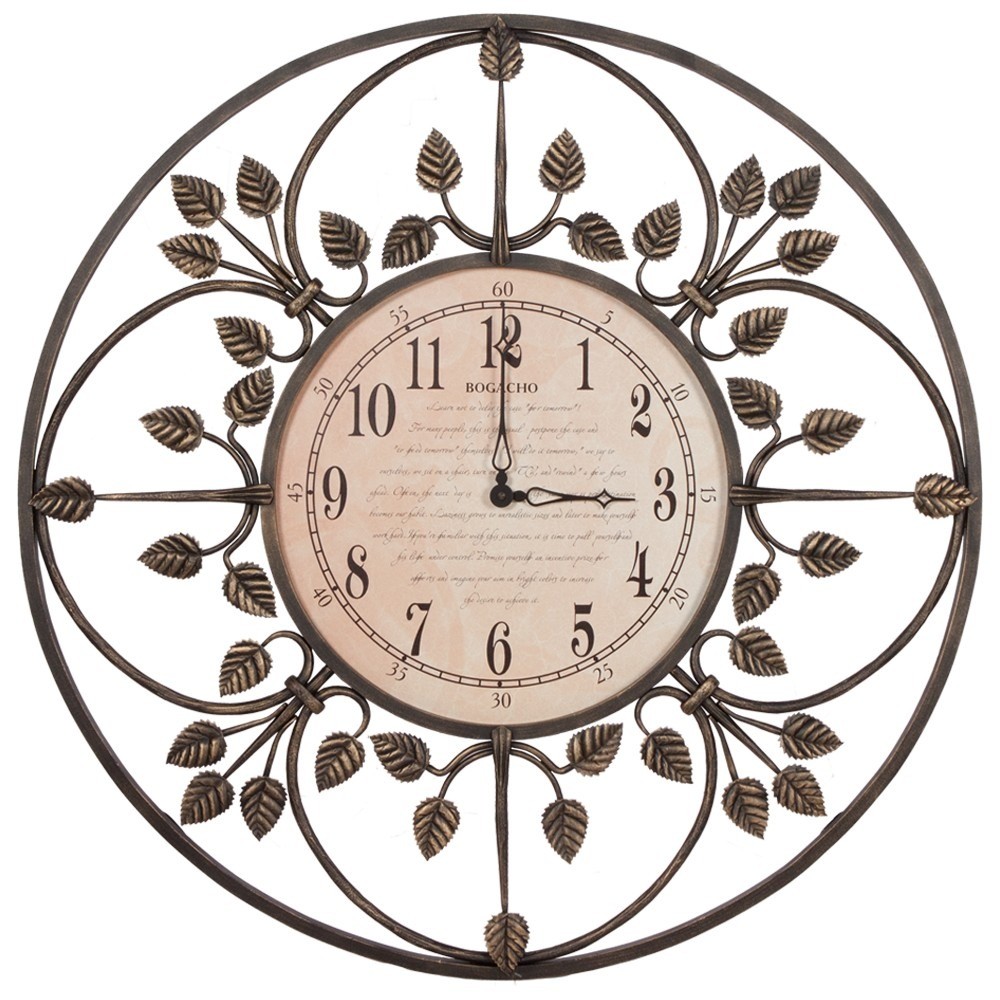  Интерьерные настенные часы в гостиную классические, оригинальные London Time большие Амбер