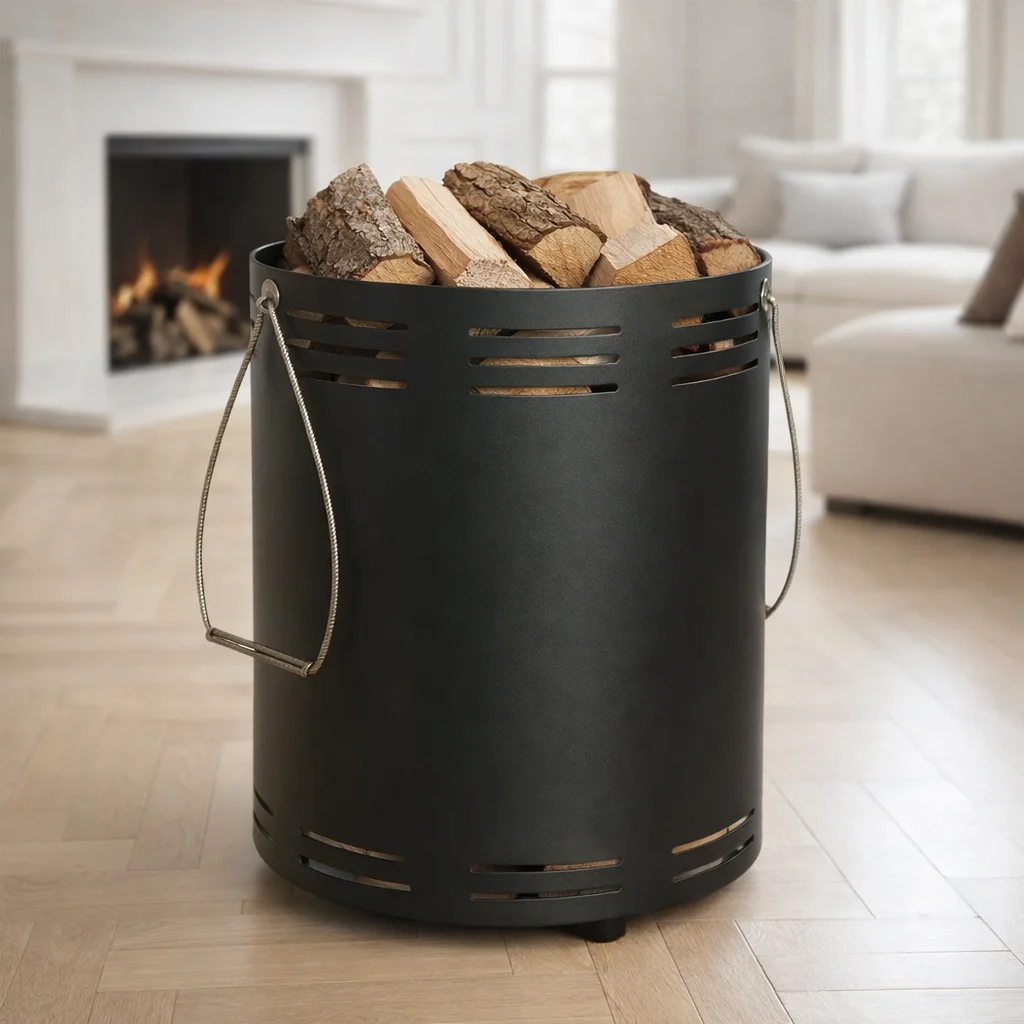 Дровница для камина из металла Comex 50.100 лофт, Италия