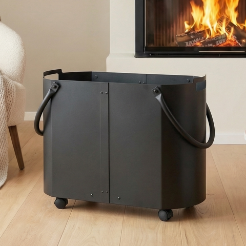 Дровница для камина/печи из металла Comex 50.504, Италия