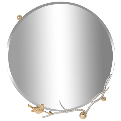 Зеркало в прихожую настенное Терра Бранч Айвори Мраморное золото