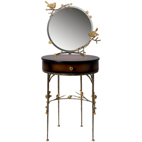 Столик и зеркало Терра Каштан