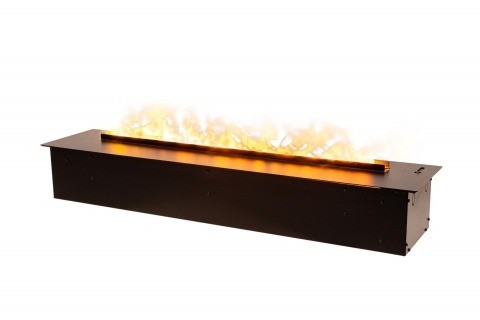 Встраиваемый электрокамин / очаг с эффектом живого пламени RealFlame Cassette 1000 3D LED (светодиодные лампы)