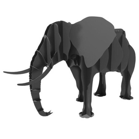 Мангал из металла объемный 3D Слон