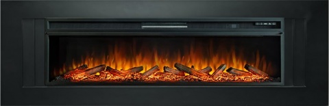 Royal Flame Каминокомплект Line 60 - Черный с очагом Vision 60 LOG LED