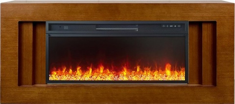 Royal Flame Каминокомплект Line 42 (Разборный) - Орех с очагом Vision 42 LED