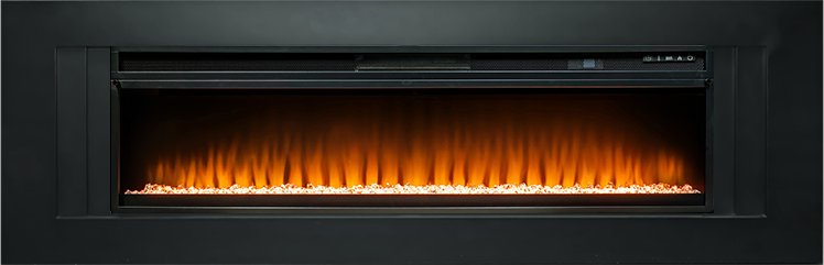 Royal Flame Каминокомплект Line 60 (Разборный) - Черный с очагом Vision 60 LED