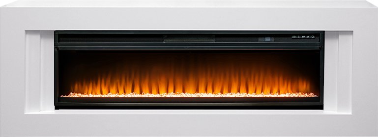 Royal Flame Каминокомплект Line 60 (Разборный) - Ceramic белый (санд сноу) с очагом Vision 60 LED