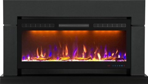 Royal Flame Каминокомплект Lindos Graphite Grey (Ширина 1470мм) с очагом Crystal 40 RF