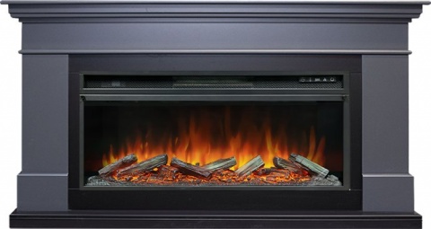 Royal Flame Каминокомплект California - Серый графит (Высота 850 мм) с очагом Vision 42 LOG LED