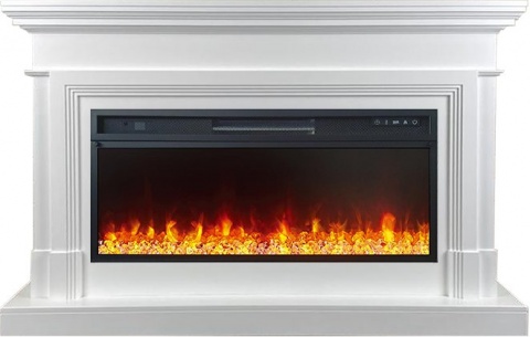 Royal Flame Каминокомплект Coventry - Белый (Ширина 1400 мм) с очагом Vision 42 LED
