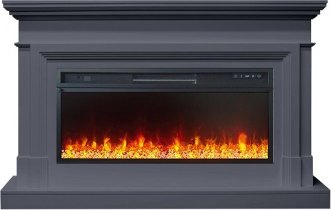 Royal Flame Каминокомплект Coventry - Серый графит (Ширина 1400 мм) с очагом Vision 42 LED