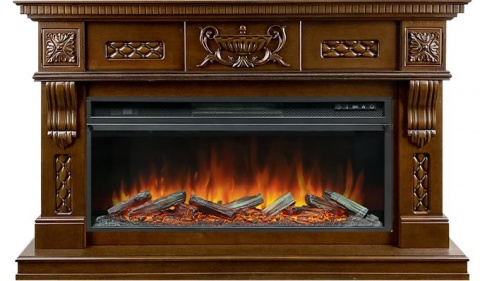 Royal Flame Каминокомплект Corsica - Темный дуб с очагом Vision 42 LOG LED