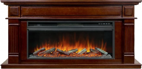 Royal Flame Каминокомплект Atlanta - Темный дуб (Ширина 1500 мм) с очагом Vision 42 LOG LED