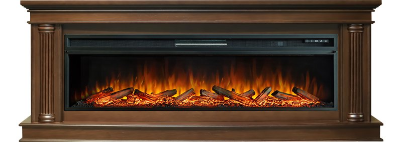 Royal Flame Каминокомплект Rome 60 - Каштан с очагом Vision 60 LOG LED