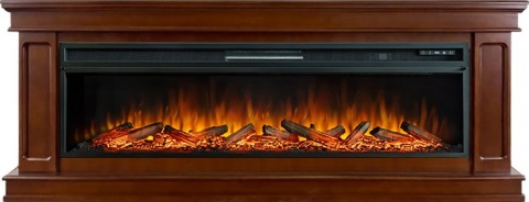Royal Flame Каминокомплект Geneva 60 - Темный дуб с очагом Vision 60 LOG LED