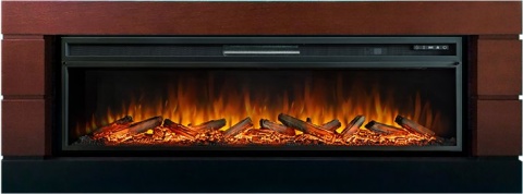 Royal Flame Каминокомплект Modern - Темный дуб с черным с очагом Vision 60 LOG LED