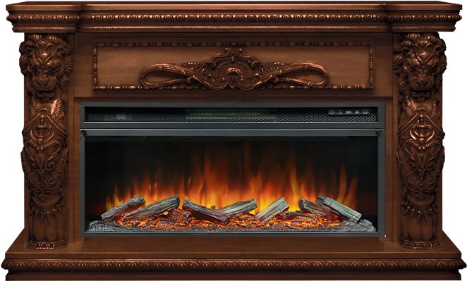 Royal Flame Каминокомплект Windsor 42 - Темный дуб с очагом Vision 42 LOG LED