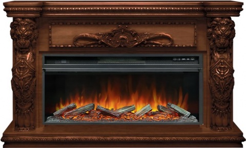 Royal Flame Каминокомплект Windsor 42 - Темный дуб с очагом Vision 42 LOG LED