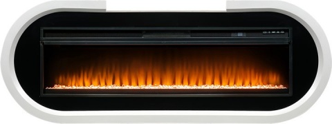 Royal Flame Каминокомплект Soho - Белый с черным с очагом Vision 60 LED