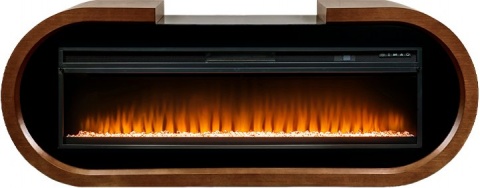 Royal Flame Каминокомплект Soho - Орех с очагом Vision 60 LED