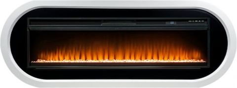Royal Flame Каминокомплект Ellips - Белый с черным с очагом Vision 60 LED