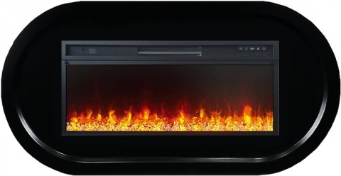 Royal Flame Каминокомплект Ellips - Черный (ширина 1450 мм) с очагом Vision 42 LED