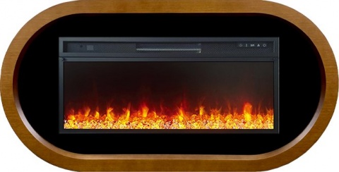 Royal Flame Каминокомплект Ellips - Орех (ширина 1450 мм) с очагом Vision 42 LED