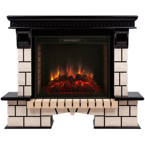 Электрокамин RealFlame Stone 26 AO с очагом Epsilon 26 S IR