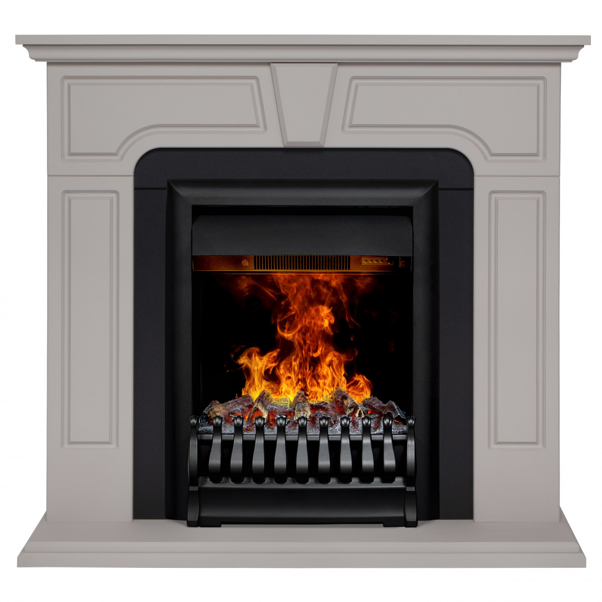 Электрокамин RealFlame Theodor BG-F615 с очагом Oregan 3D, увлажнение воздуха