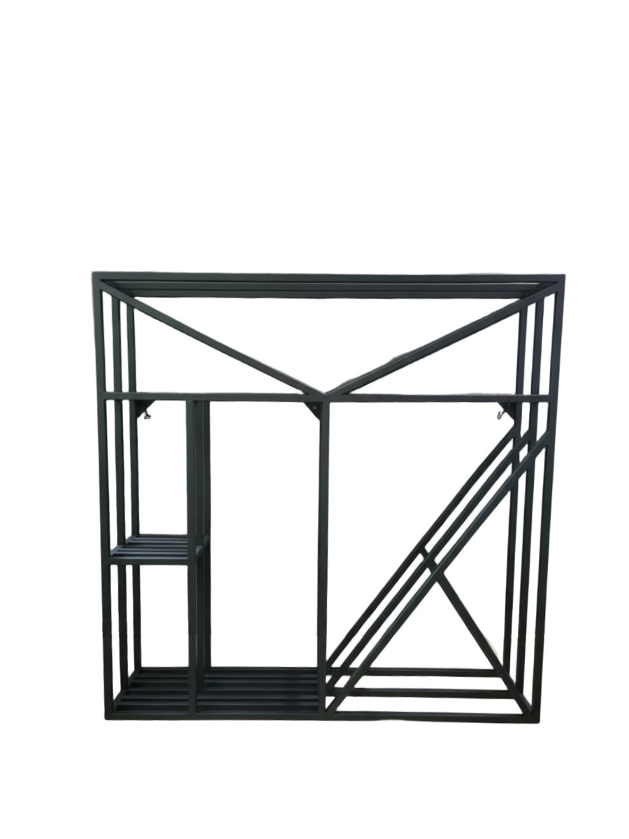 Дровник для дачи, уличный из металла «SafaMaster 42