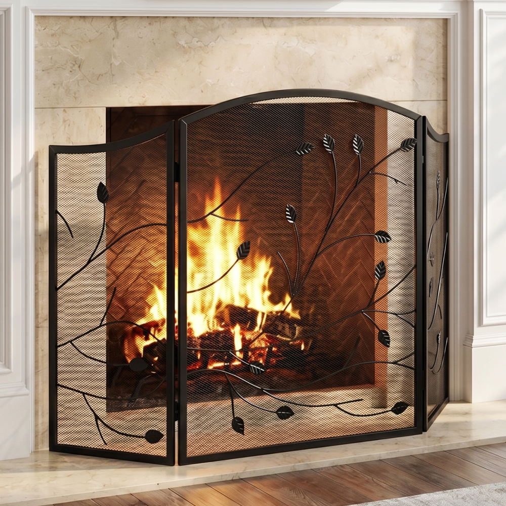 Защитный экран для камина FS125-B 