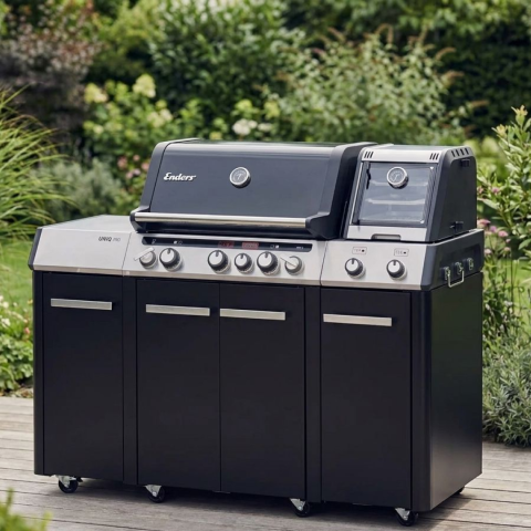 Газовый гриль  с духовым шкафом Enders UNIQ PRO 3 IK KITCHEN CRUSTER  - 1