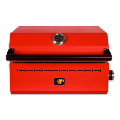 Портативный газовый гриль модель B-Fire 14 Kutuzov Mini красный 