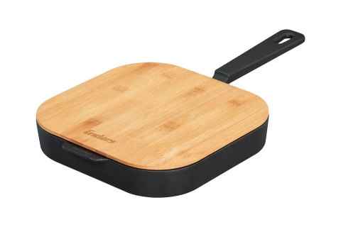 Чугунная сковорода Enders Cast Iron Pan L с доской - 1