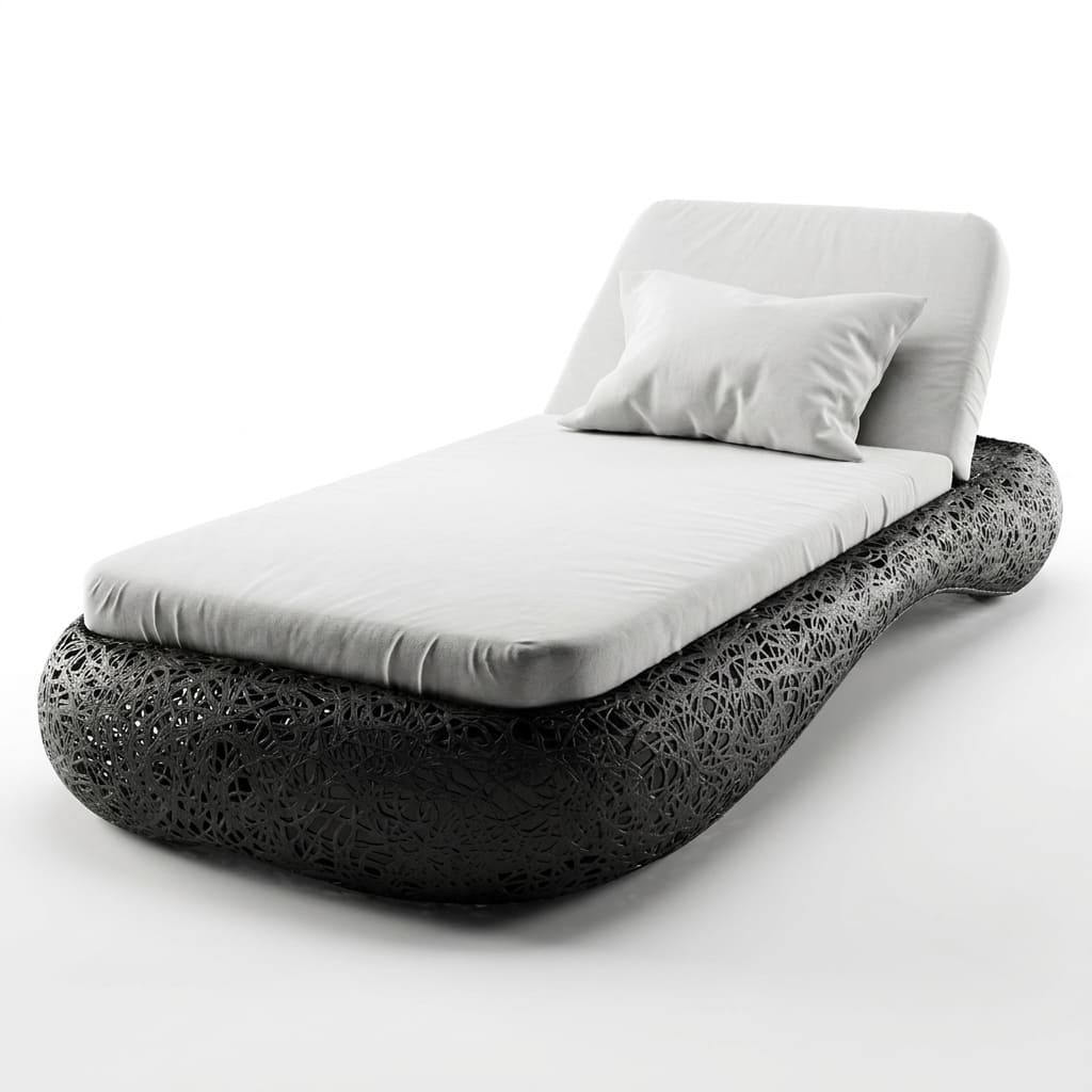 Базальтовый шезлонг Cloud Lounge