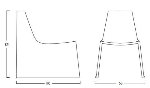 Кресло базальтовое Core Chair - 4