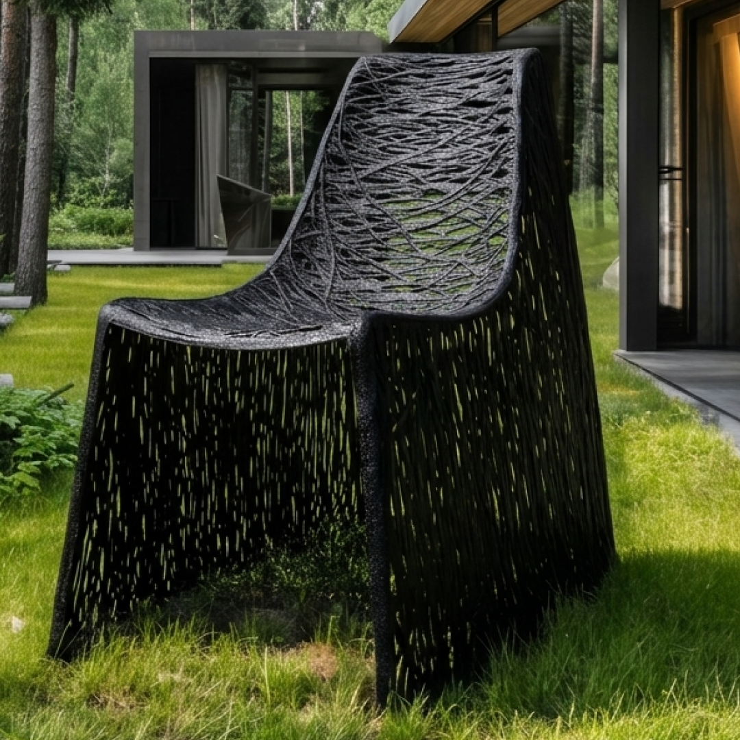 Кресло базальтовое Base Chair