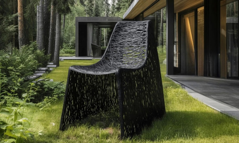 Кресло базальтовое Base Chair - 2