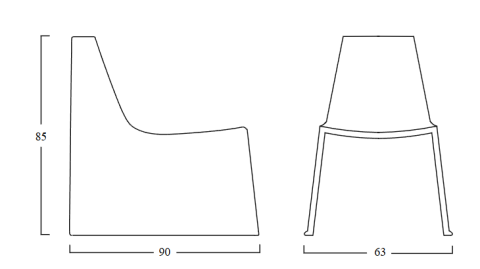 Кресло базальтовое Base Chair - 5