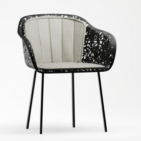 Кресло базальтовое Scandi Chair